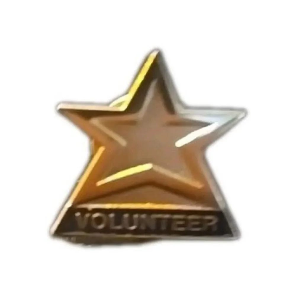 Gold Star Volunteer Appreciation Lapel Pin